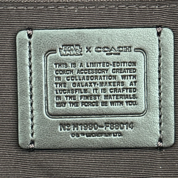 Coach x Star Wars Ewok Charlie Backpack NWOT - Picture 5 of 9